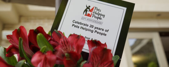 Celebrate 20 years of Pets Helping People